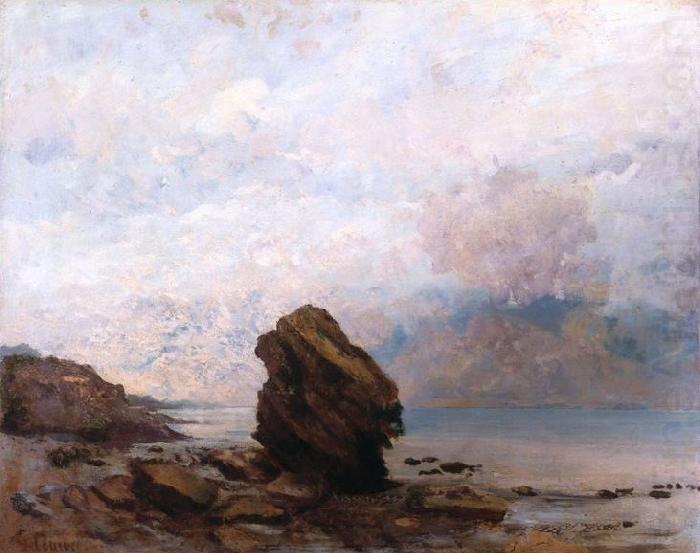 Isolated Rock (Le Rocher isolx), Gustave Courbet